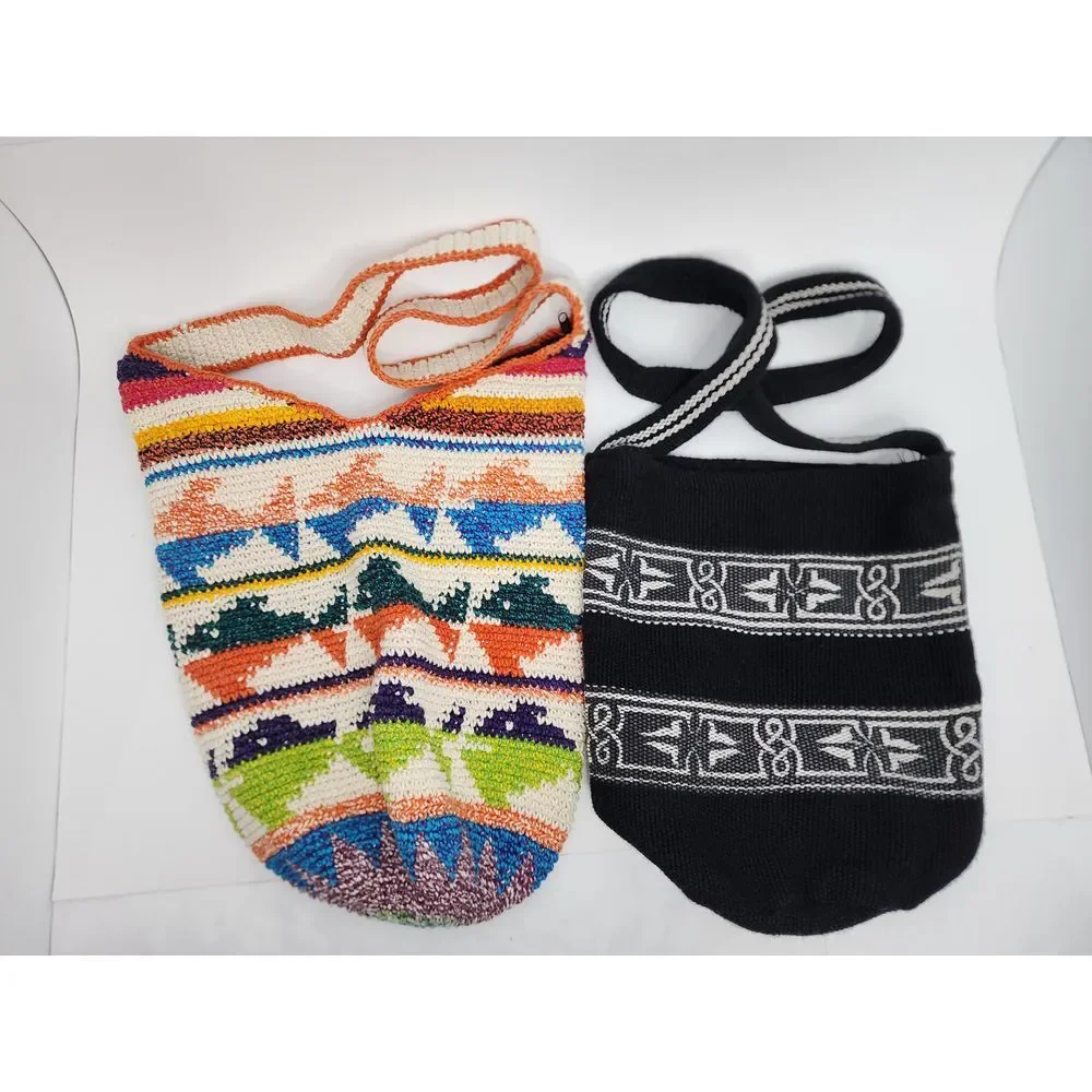 Colombian‎ Boho Crossbody Handmade Purse Bags Mochila X2
